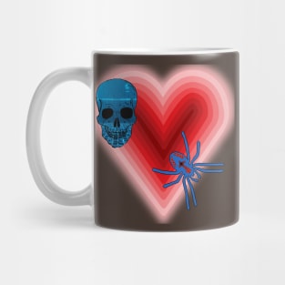 Spider Skull Mug